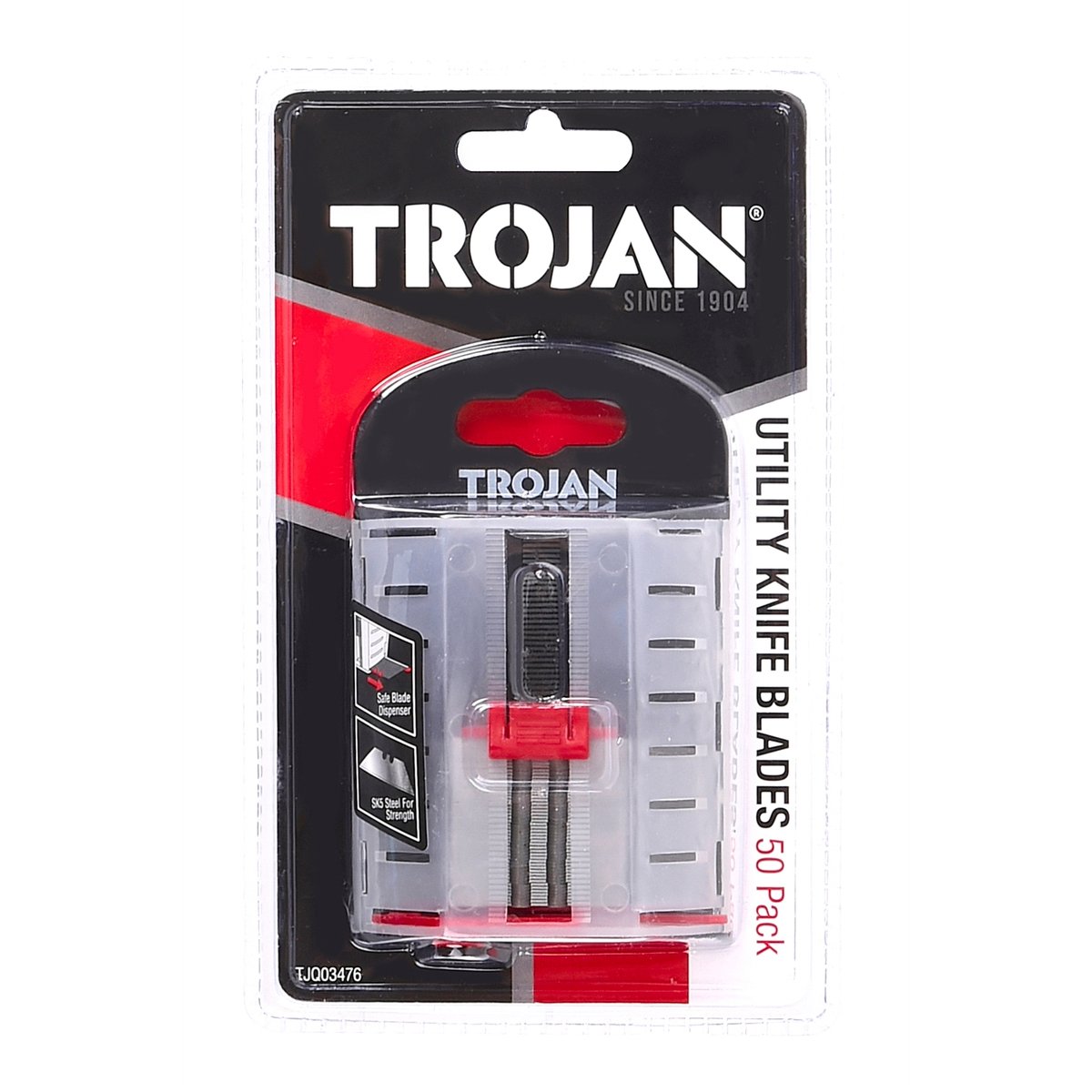 Trojan Utility Knife Blades - 50 Pack