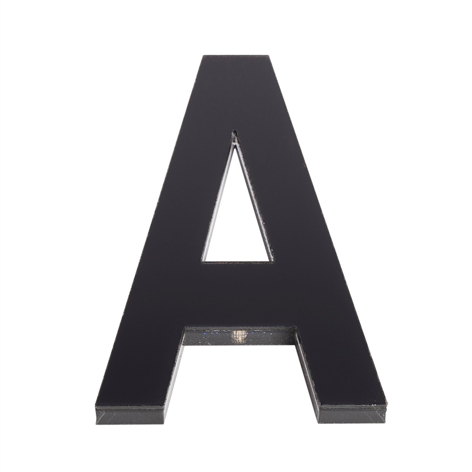 Sandleford Ultra 120mm Black Acrylic House Letter A - Weather Resistant