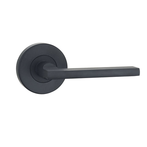 Lemaar Orba Passage Set Black Zinc Interior D Strike