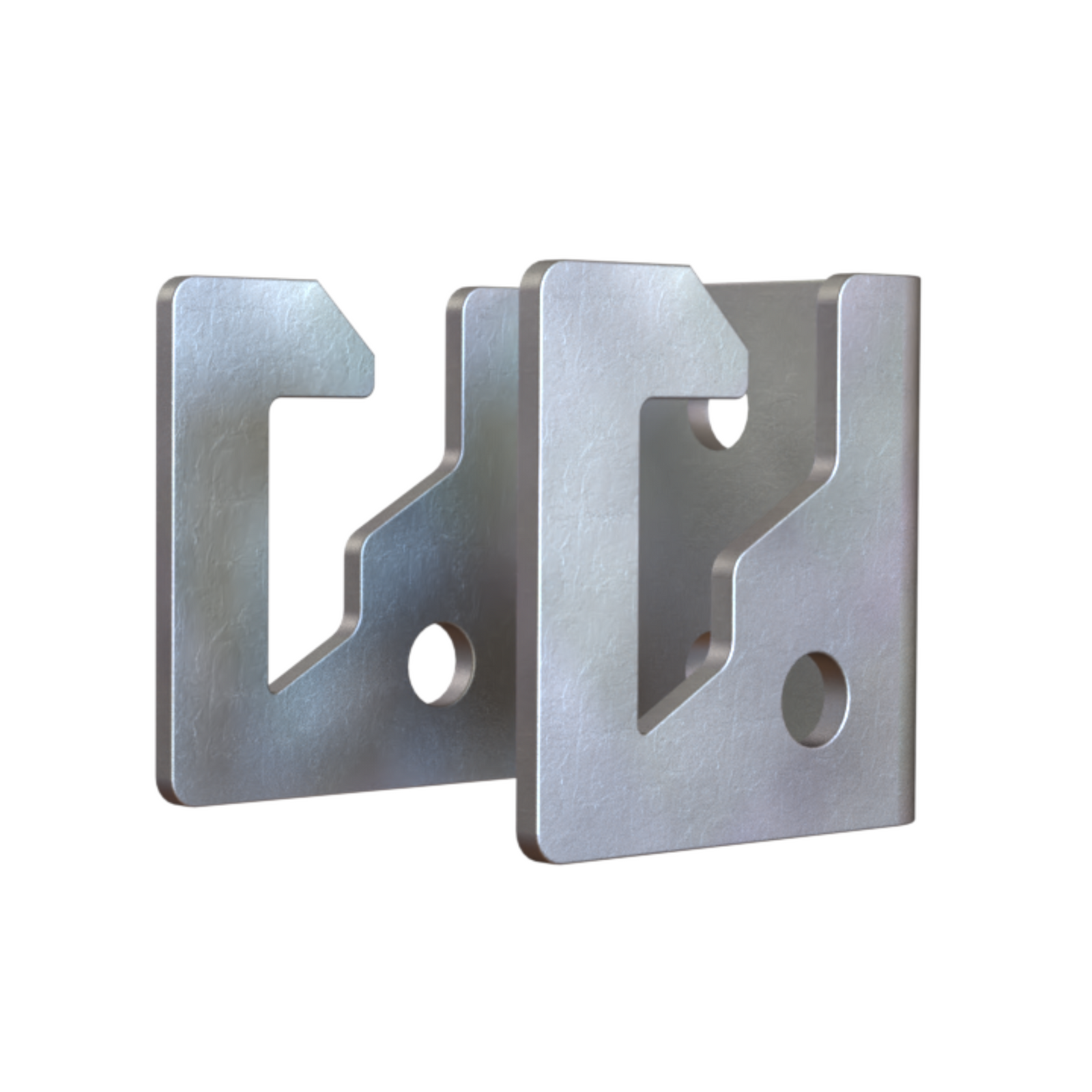 Rapid Galvanised Steel Wall Bracket 35 x 35mm, 6 Pack