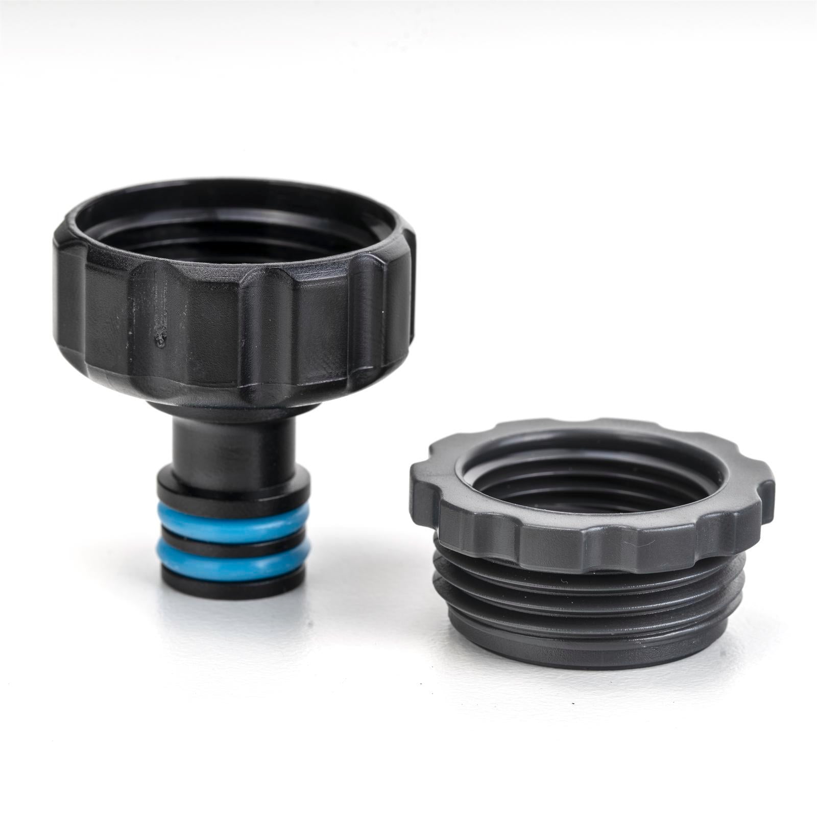 Holman 12mm Universal Tap Adaptor - 20/25mm BSP, Plastic, Outdoor