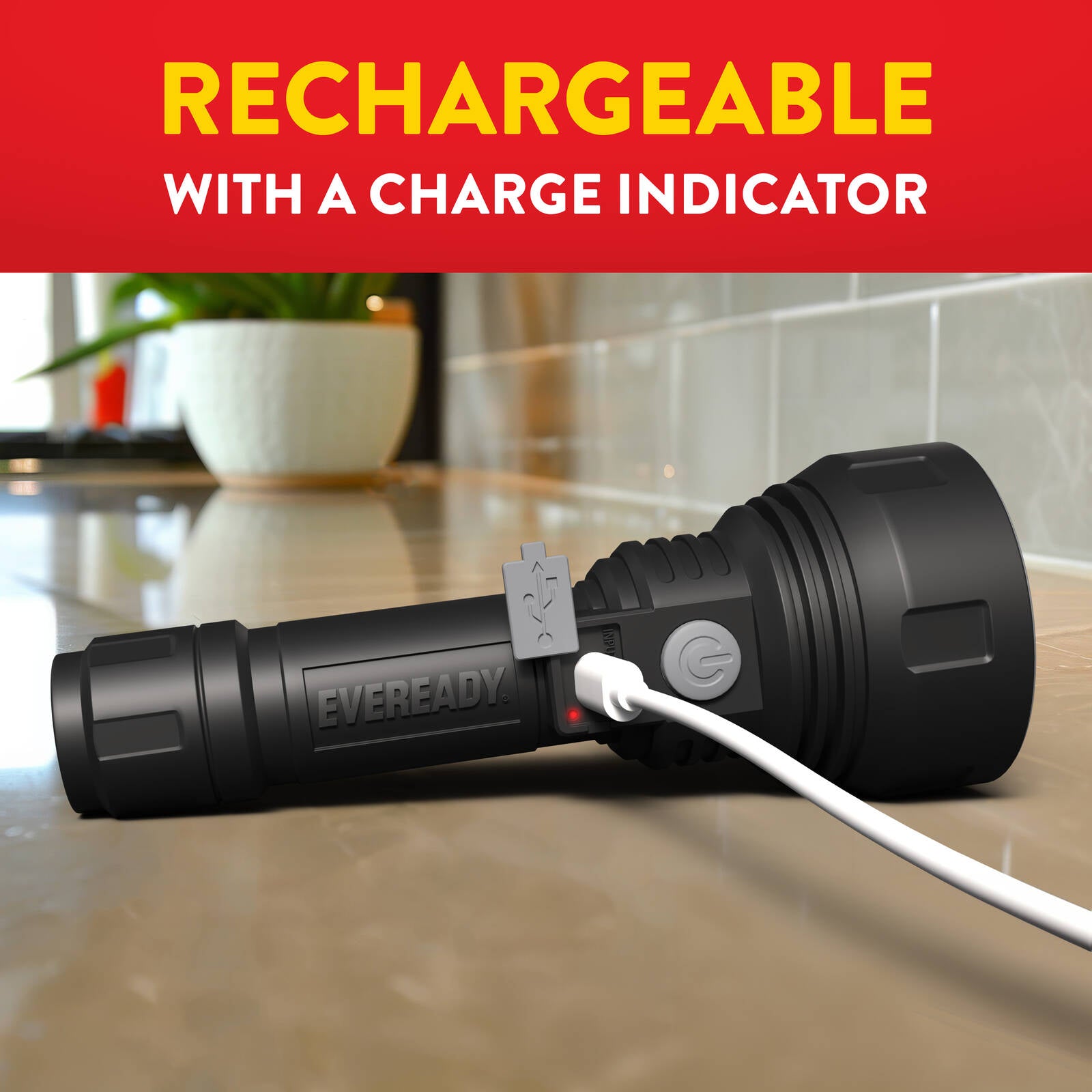 Eveready Rechargeable Torch 150 Lumen VPHHL4