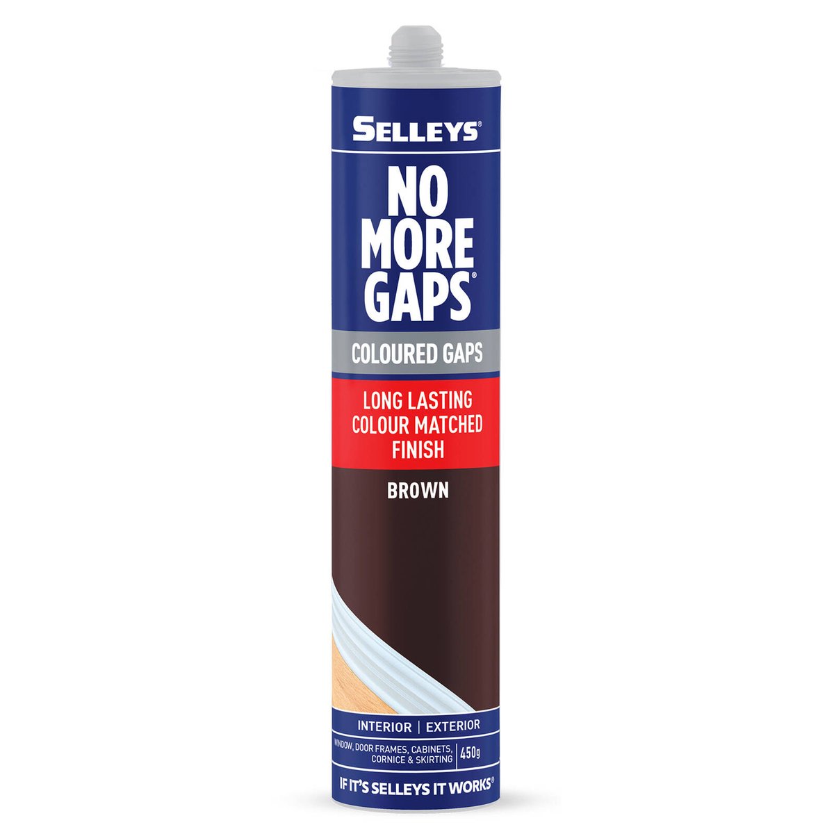 Selleys 450g Brown Interior No More Gaps - Paintable Gap Filler