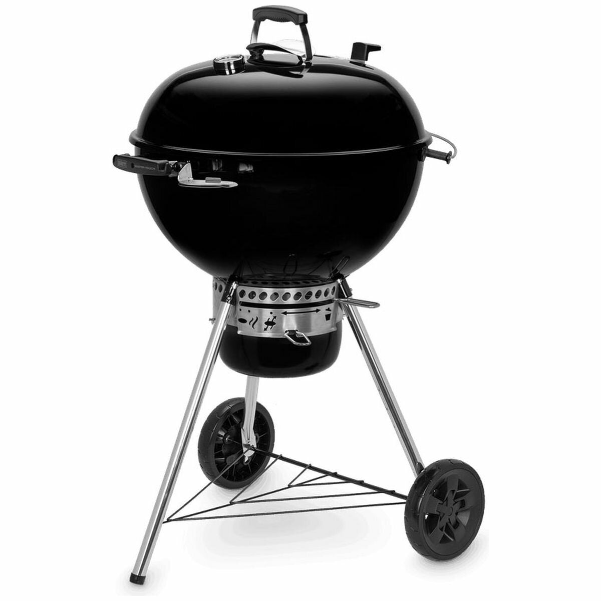 Weber 57cm Master-Touch Charcoal BBQ - One-Touch Cleaning, Porcelain-Enamelled Bowl and Lid - K14801024