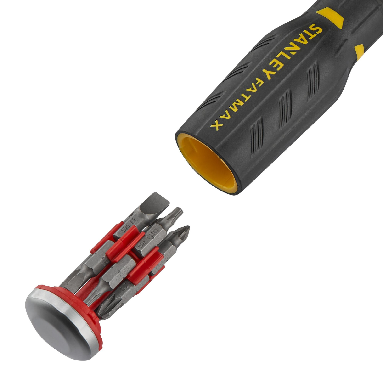Stanley FatMax Standard Ratchet Screwdriver with 12 Piece Bit Set