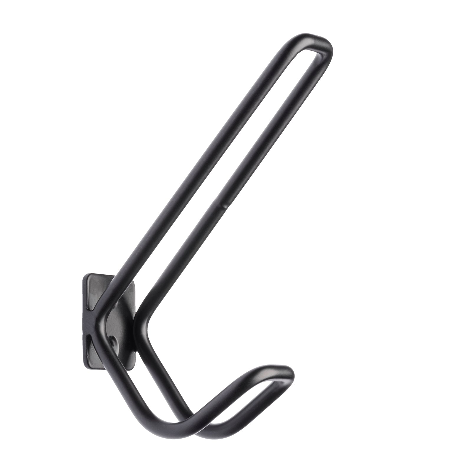 Zenith 120 x 60mm Matte Black Solid Brass Hat and Coat Hook