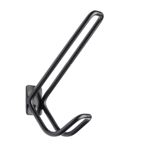 Zenith 120 x 60mm Matte Black Solid Brass Hat and Coat Hook