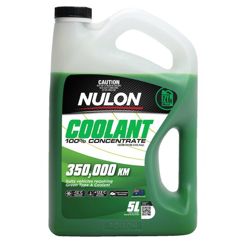 Nulon Green Coolant 100 Concentrate - 5L - Anti-Freeze & Anti-Boil Protection - SuperSaverAU - view 1