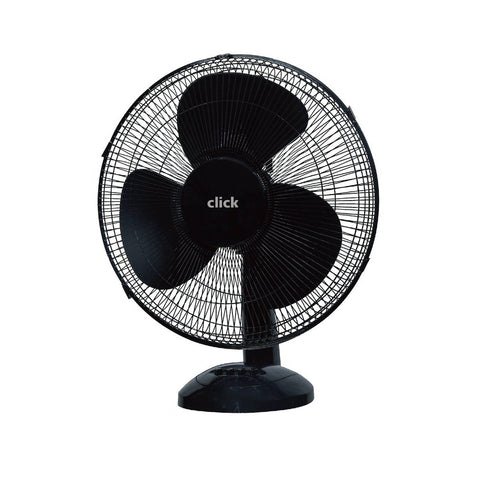 Click 30cm Desk Fan - Adjustable Airflow - Energy Efficient - Black - SuperSaverAU - view 1