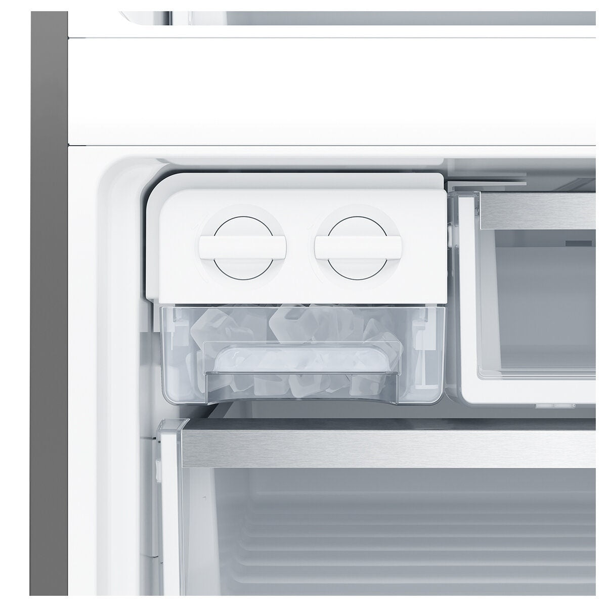 Electrolux 496L bottom mount fridge - left hinged, matte black, 6 star energy rating - EBE5007BD-L