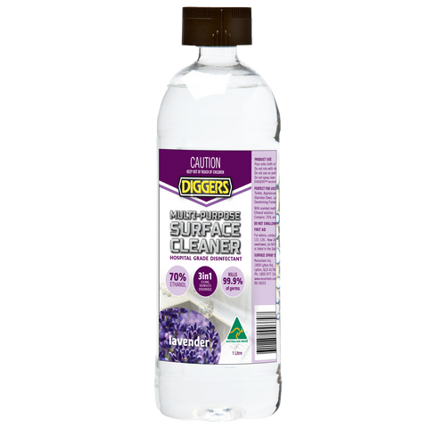 DIGGERS Lavender Multi-Purpose Surface Cleaner 1L
