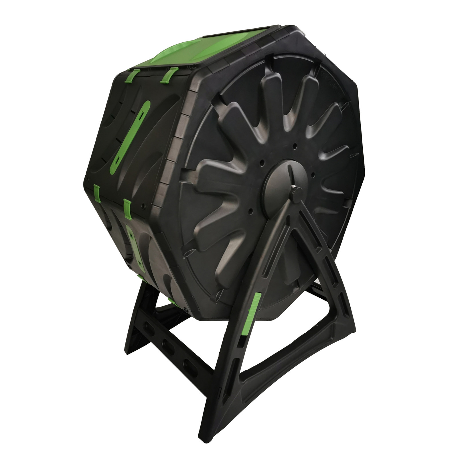 Saxon 65L Compost Tumbler, Rotating Polypropylene Compost Bin