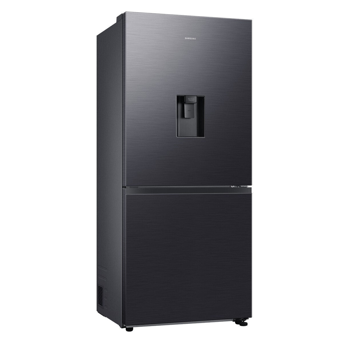 Samsung 455L Bottom Mount Fridge - Black, Non-Plumbed Water Dispenser, SmartThings Wi-Fi - SRL4600BD