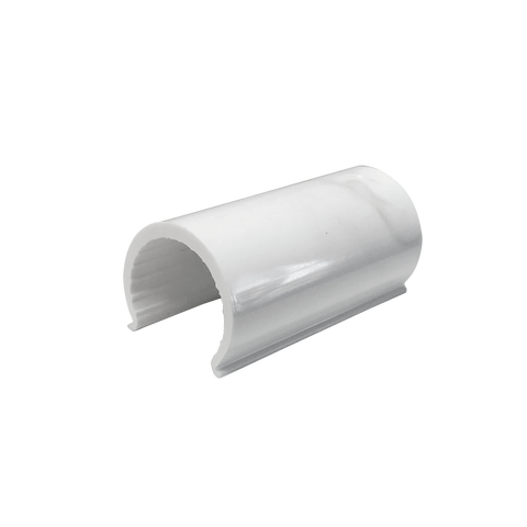 Holman 15mm EzyFit White PVC Snap Clamp