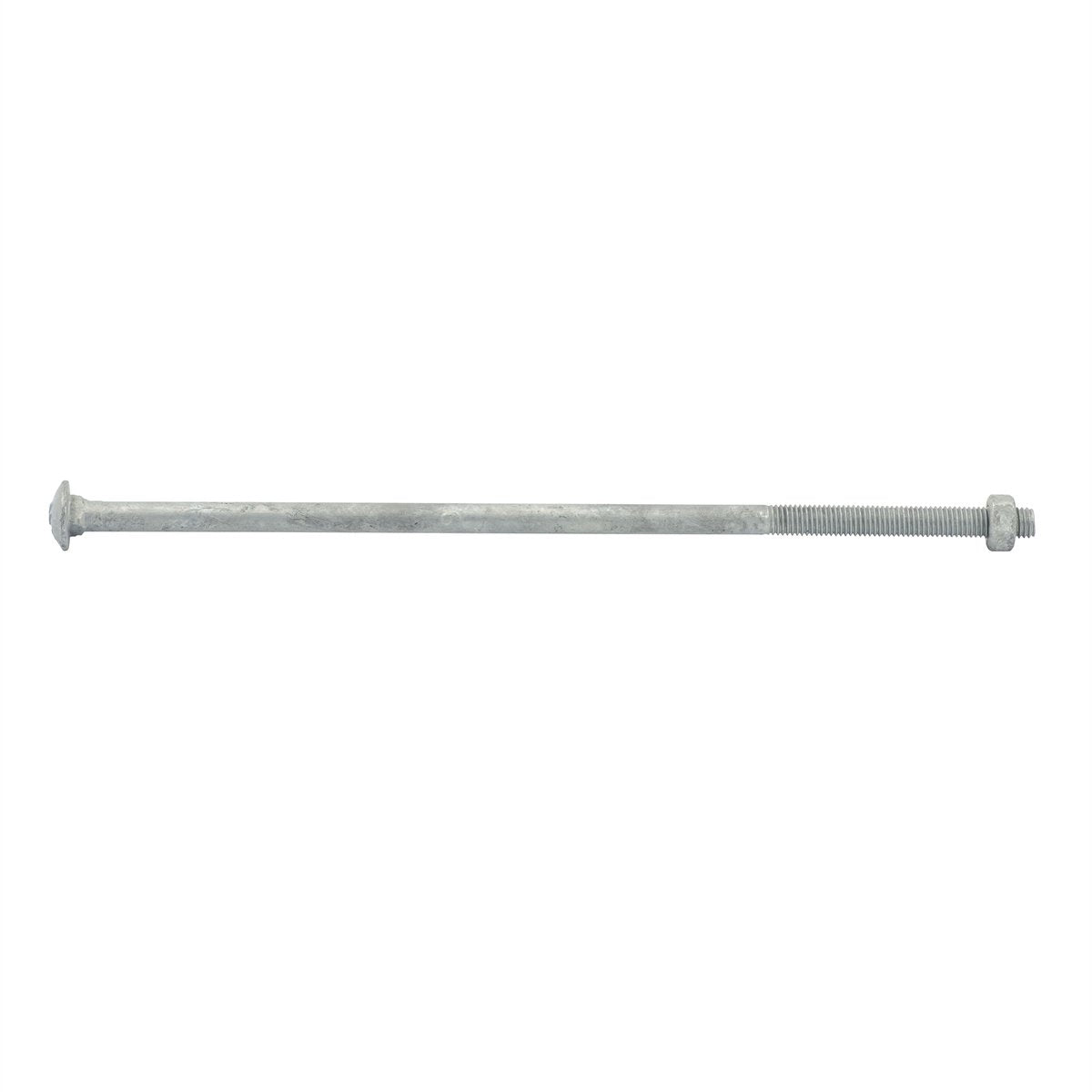 Zenith M10 x 300mm Hot Dip Galvanised Cup Head Bolts and Nuts 12 Pack - SuperSaverAU - view 2