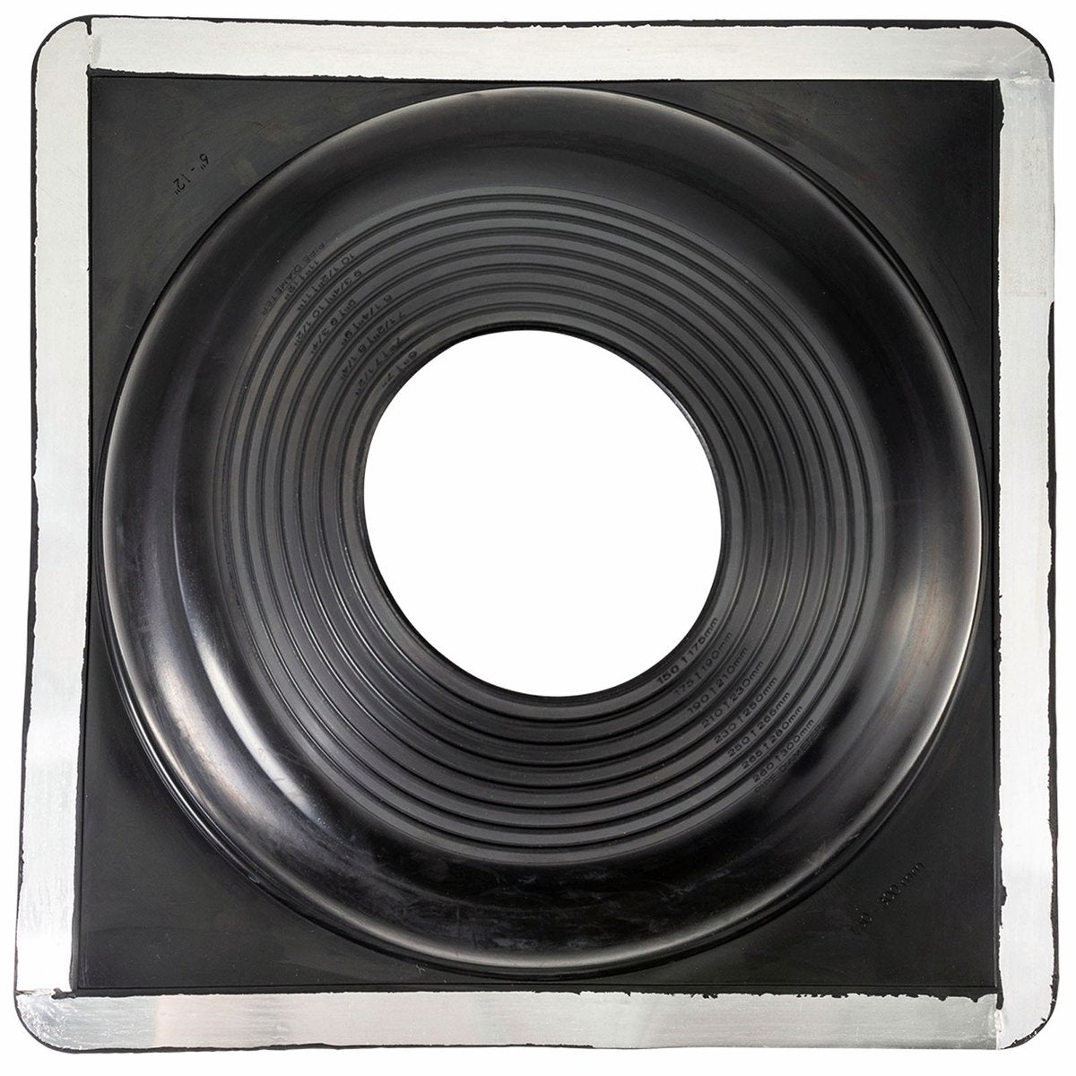 Deks Dektite Premium Roof Flashing 150-300mm Black EPDM, Retrofittable