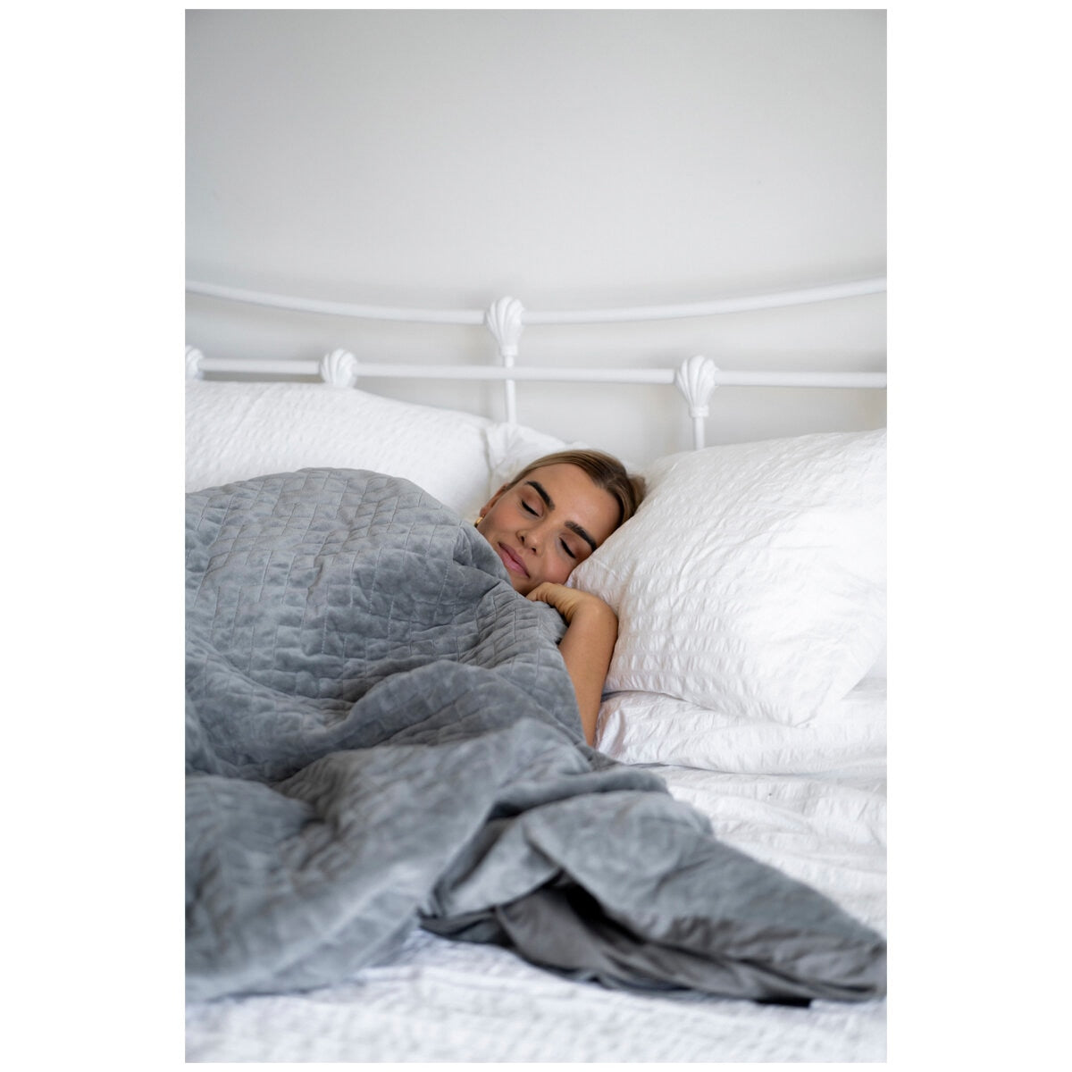 Therapy King Blanket with Cover 10kg Space Gray - SuperSaverAU - view 4