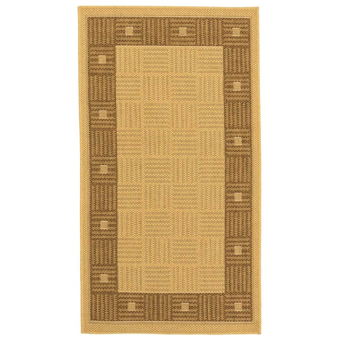 Hufflett Ceduna Flat Weave Rug 80x150cm Polypropylene Non-Slip - SuperSaverAU - view 1