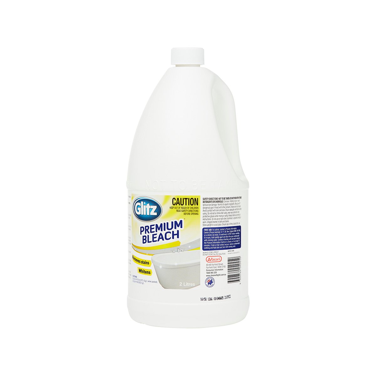 Glitz Bleach - 2L - White - Stain Remover and Sanitiser - SuperSaverAU - view 4