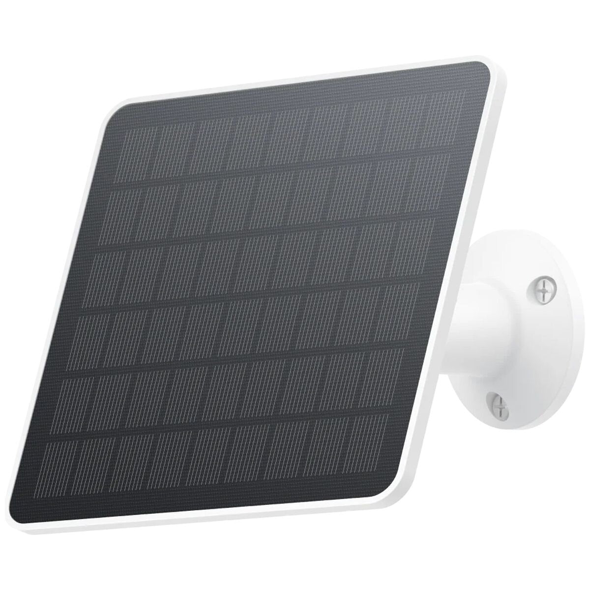 Eufy 3W Solar Panel for Eufy Security Cameras - White, Adjustable Mount, Long Cable - T8705C11