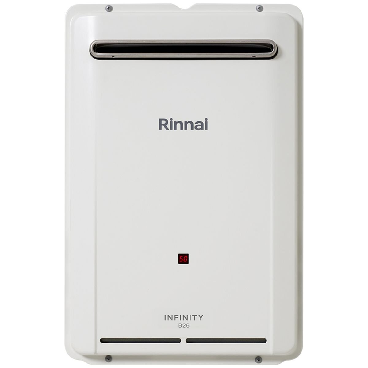Rinnai Infinity 26 LPG Continuous Flow Hot Water System - Pre-Set 60°C - Puretemp Technology - INF26L60B