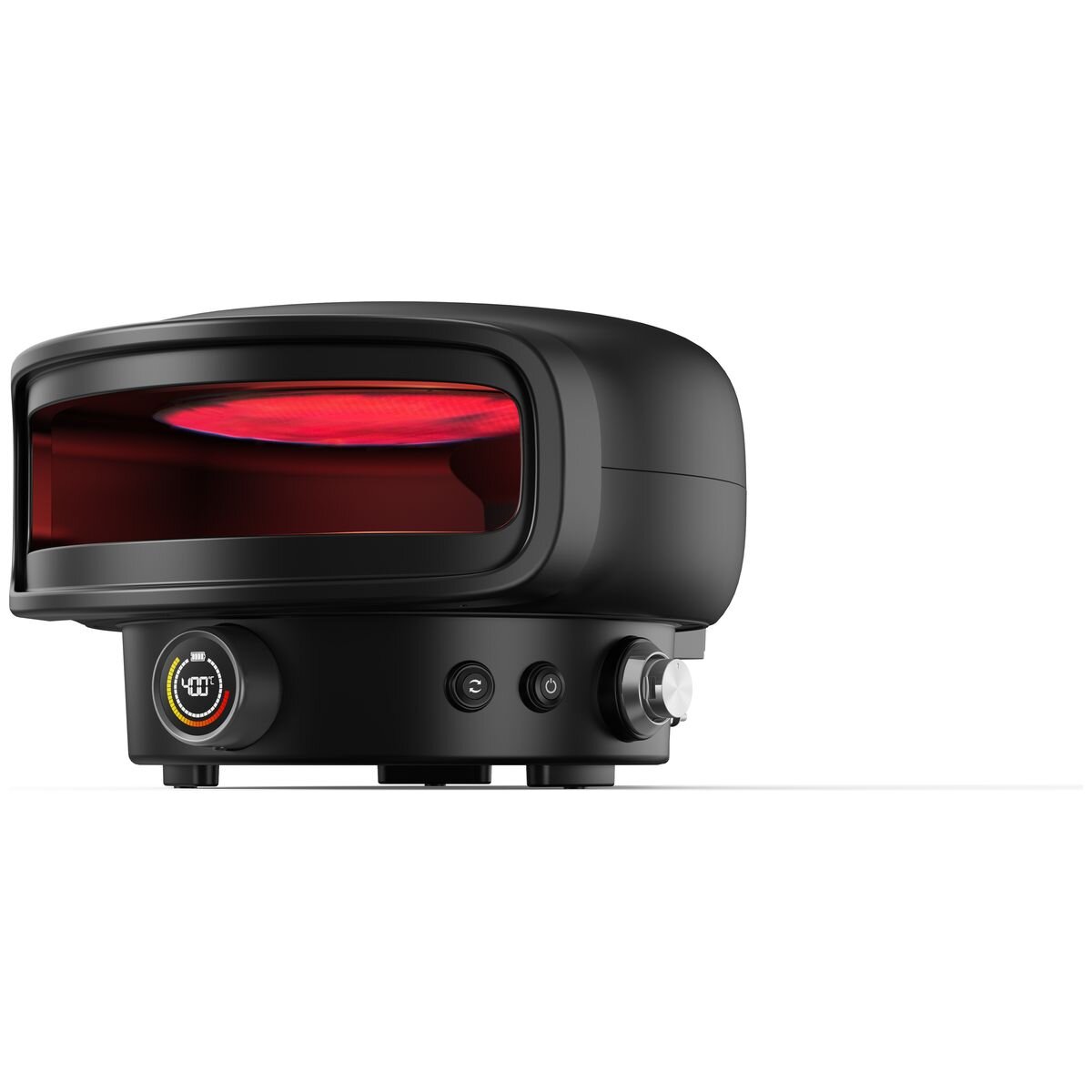 Everdure Kiln P 13 inch portable LPG pizza oven - black, digital display, infrared burner - EKILNPB