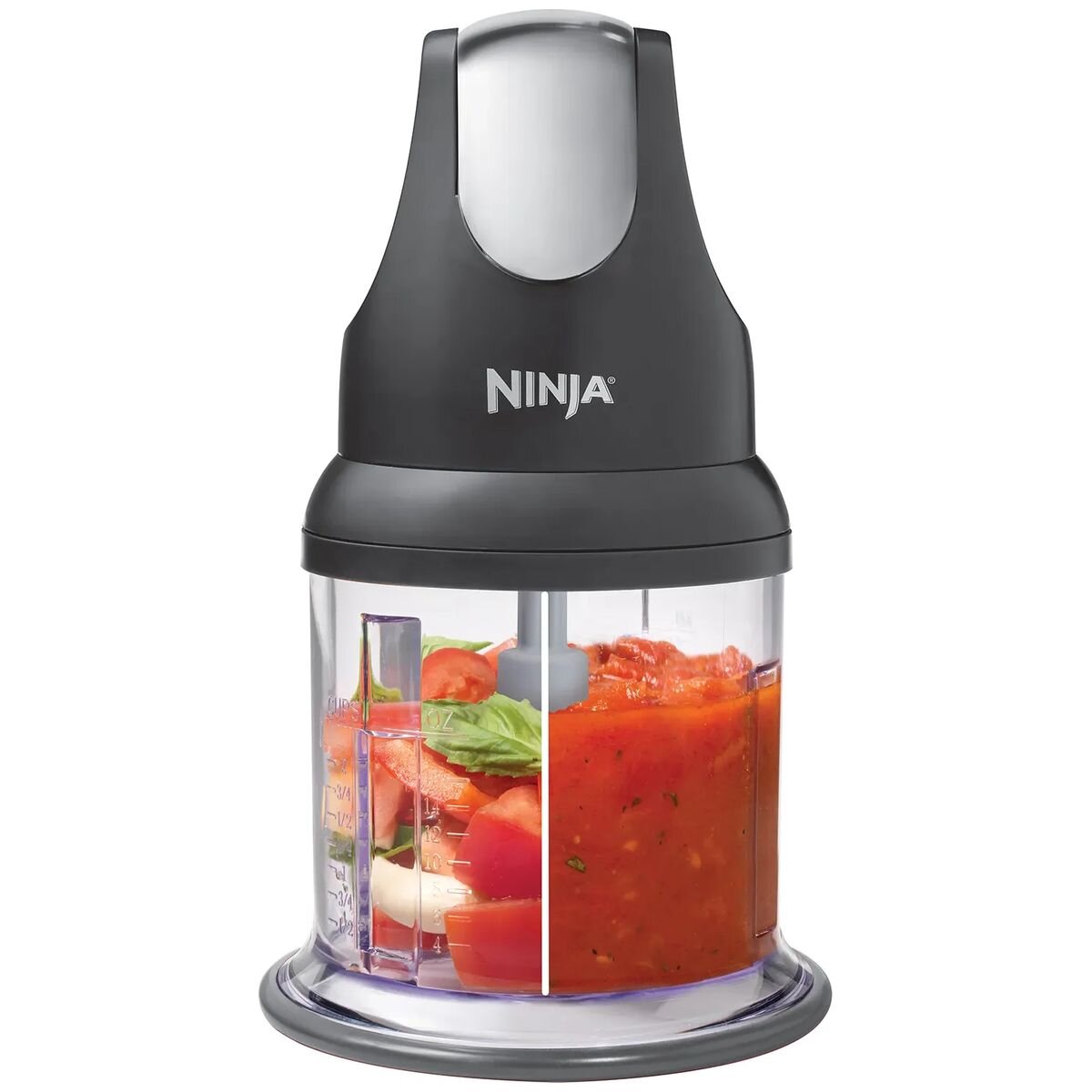 Ninja Professional Stackable Chopper - 200W Motor Pod - 475ml Cup - Black - NJ100