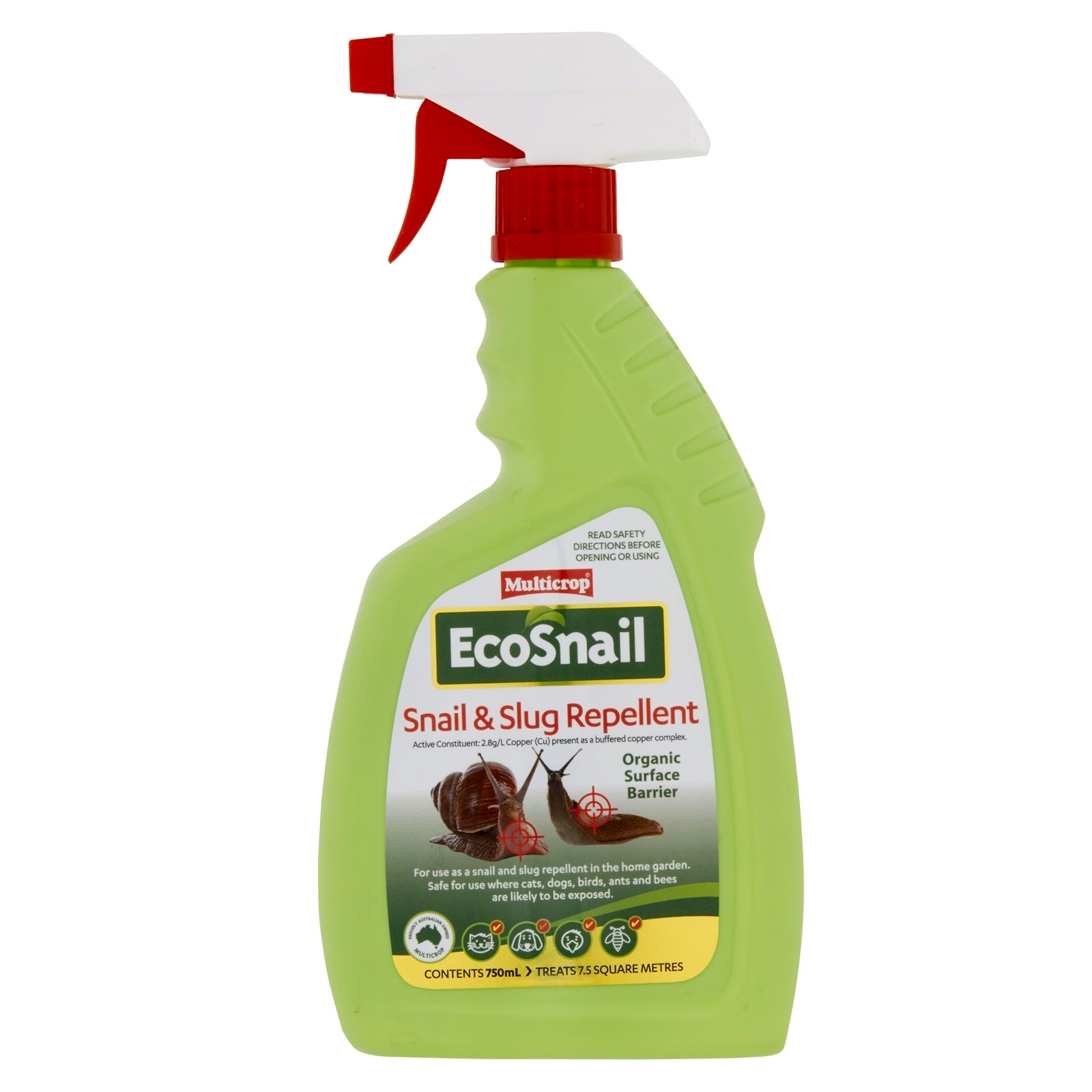Multicrop EcoSnail and Slug Repellent 750ml Ready to Use