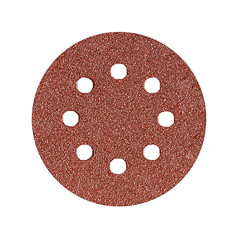 Craftright 115mm Orbital Sanding Discs - 10 Pack, Hook and Loop
