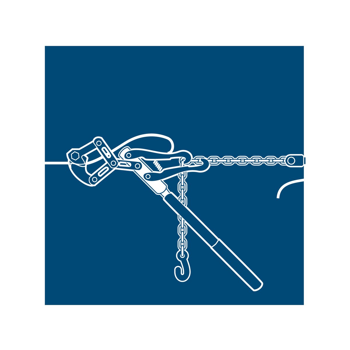 Jack Fencing Accessory Chain Strainer - 160mm x 340mm - Durable - Easy Use - SuperSaverAU - view 3