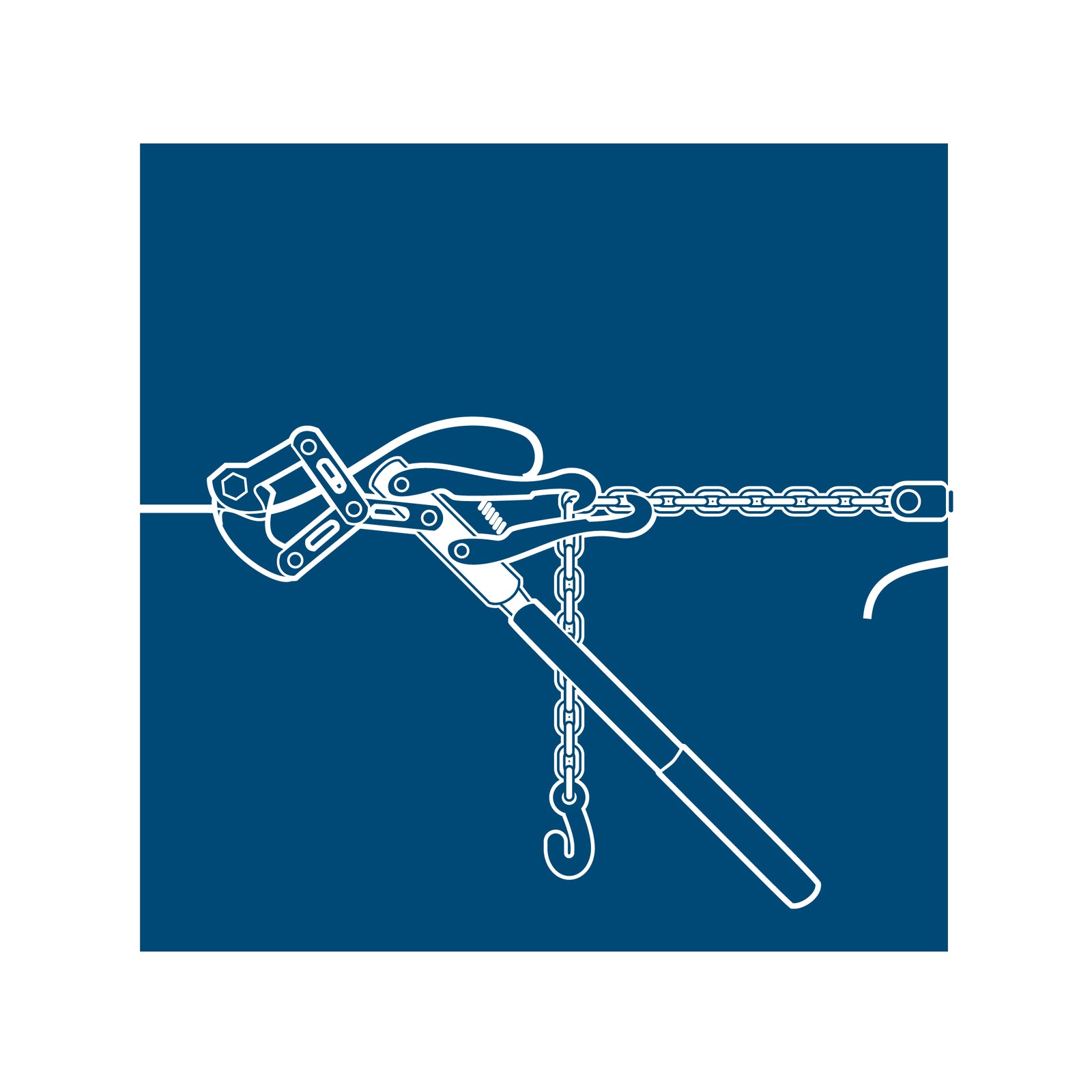 Jack Fence Wire Chain Strainer Fencing Tool 160 x 340mm