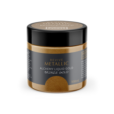 Porter's Paints 100ml Metallic Bronze Gold Furniture Paint