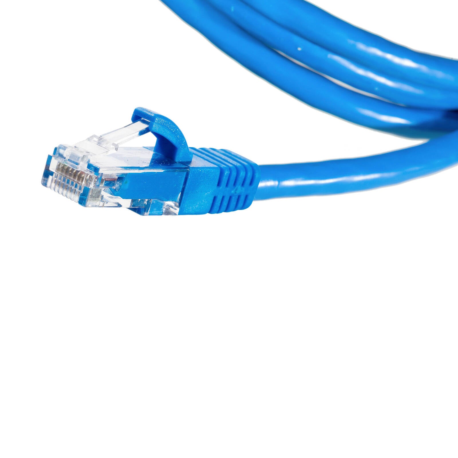 Legrand Cat6 RJ45 UTP Patch Lead 0.5m Blue Snagless Network Cable