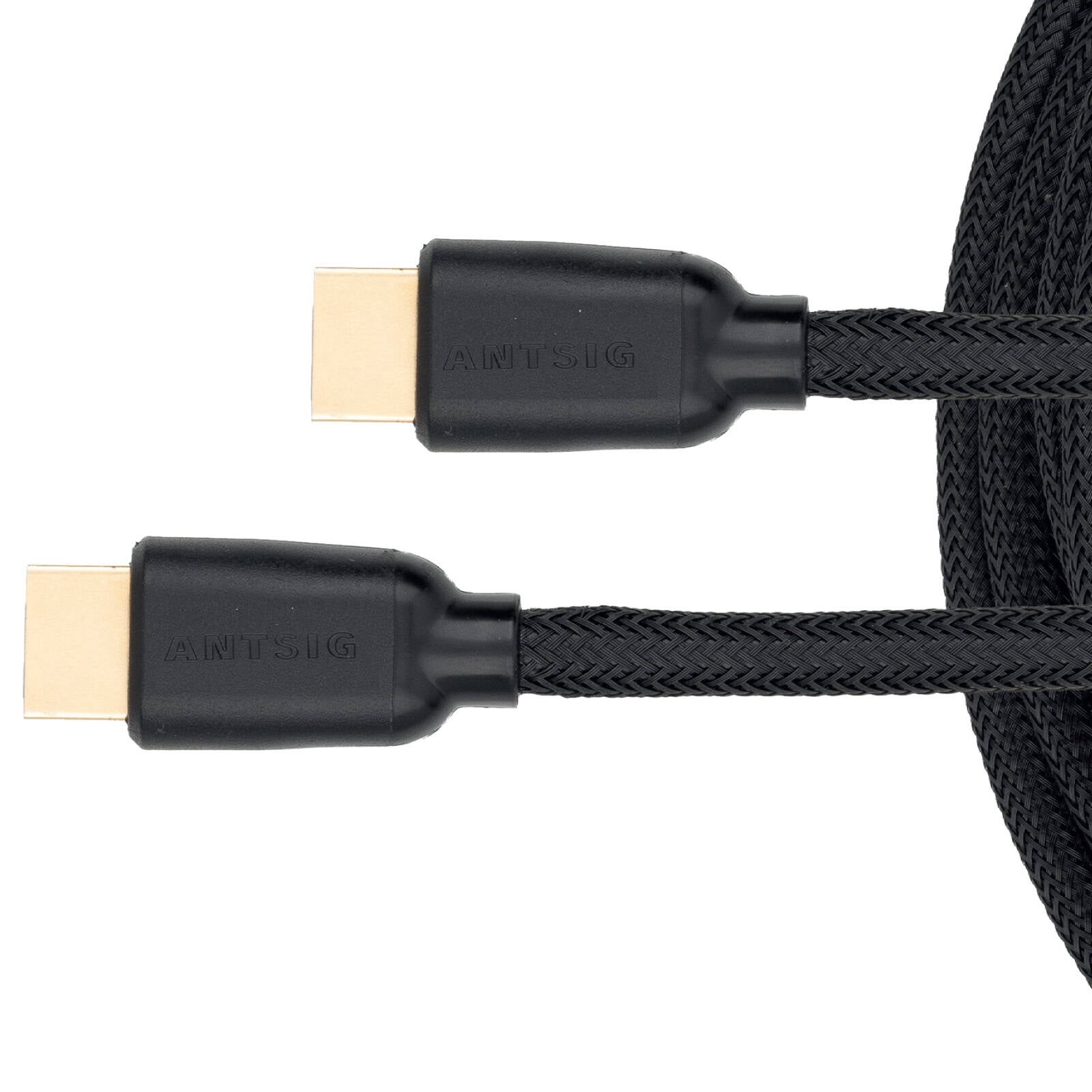 Antsig 10m 1080p 4K HDMI Braided Cable AP457B - Nylon, Long-Run Home Theatre Lead