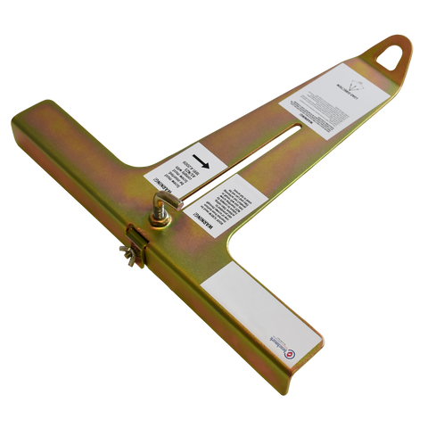 Bailey Temporary Edge Type Roof Anchor Steel Fall Protection 410 x 500mm