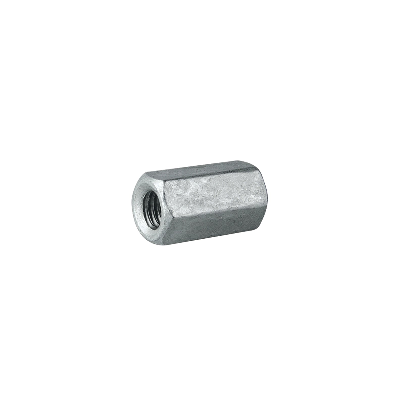 Pinnacle M8 x 24mm Galvanised Hex Coupler Nut 4 Pack