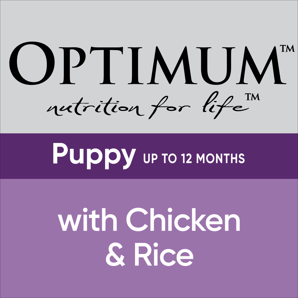 Optimum Puppy Chicken & Rice Wet Dog Food 700g, 12 Cans, Australian Made