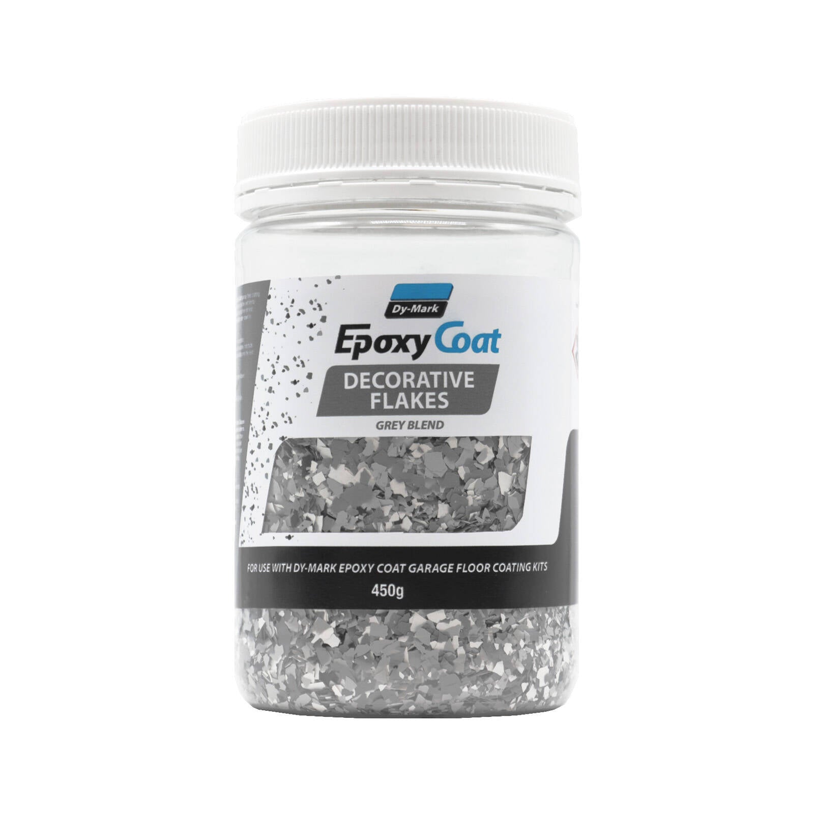 Dy-Mark 450g Grey Blend Epoxy Deco Flakes