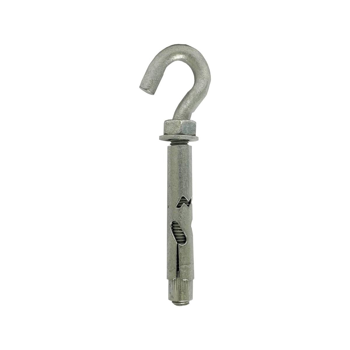 Macsim Masonbolt Hook Head - 10 x 70mm - 5.8 Grade Steel - Galvanised - 2 Pack - SuperSaverAU - view 1