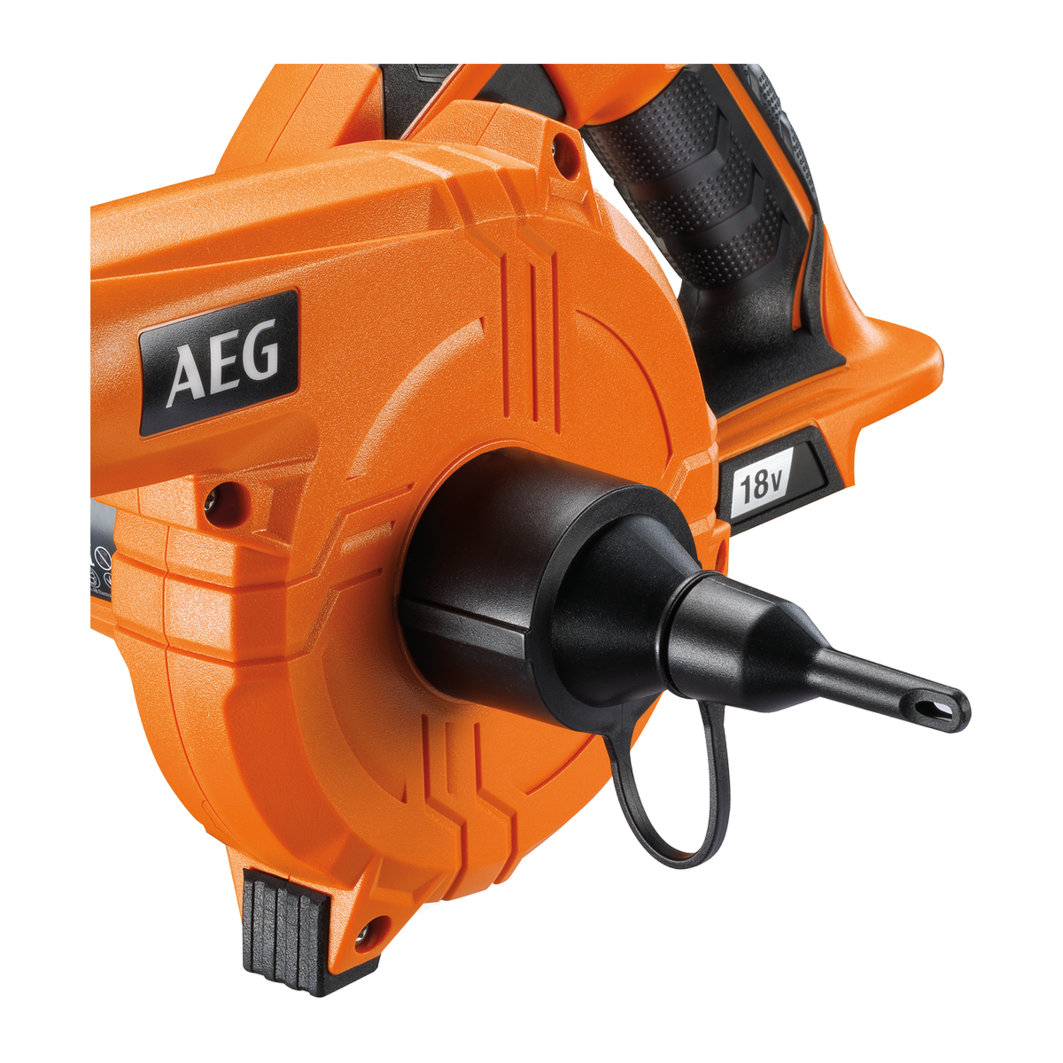 AEG 18V Workshop Blower and Inflator Deflator - 350mm x 150mm x 245mm - Orange - SuperSaverAU - view 3