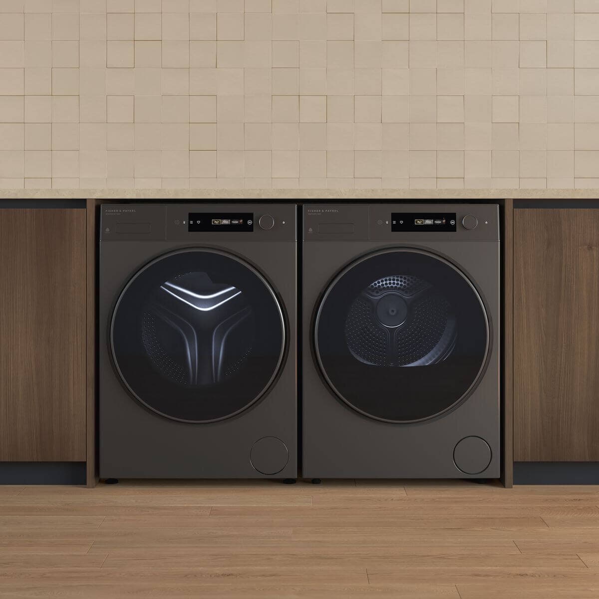 Fisher & Paykel Series 7 10kg Front Loader - Graphite, FlexiDose Auto Dosing, 5 Star Energy - WH1060DG5