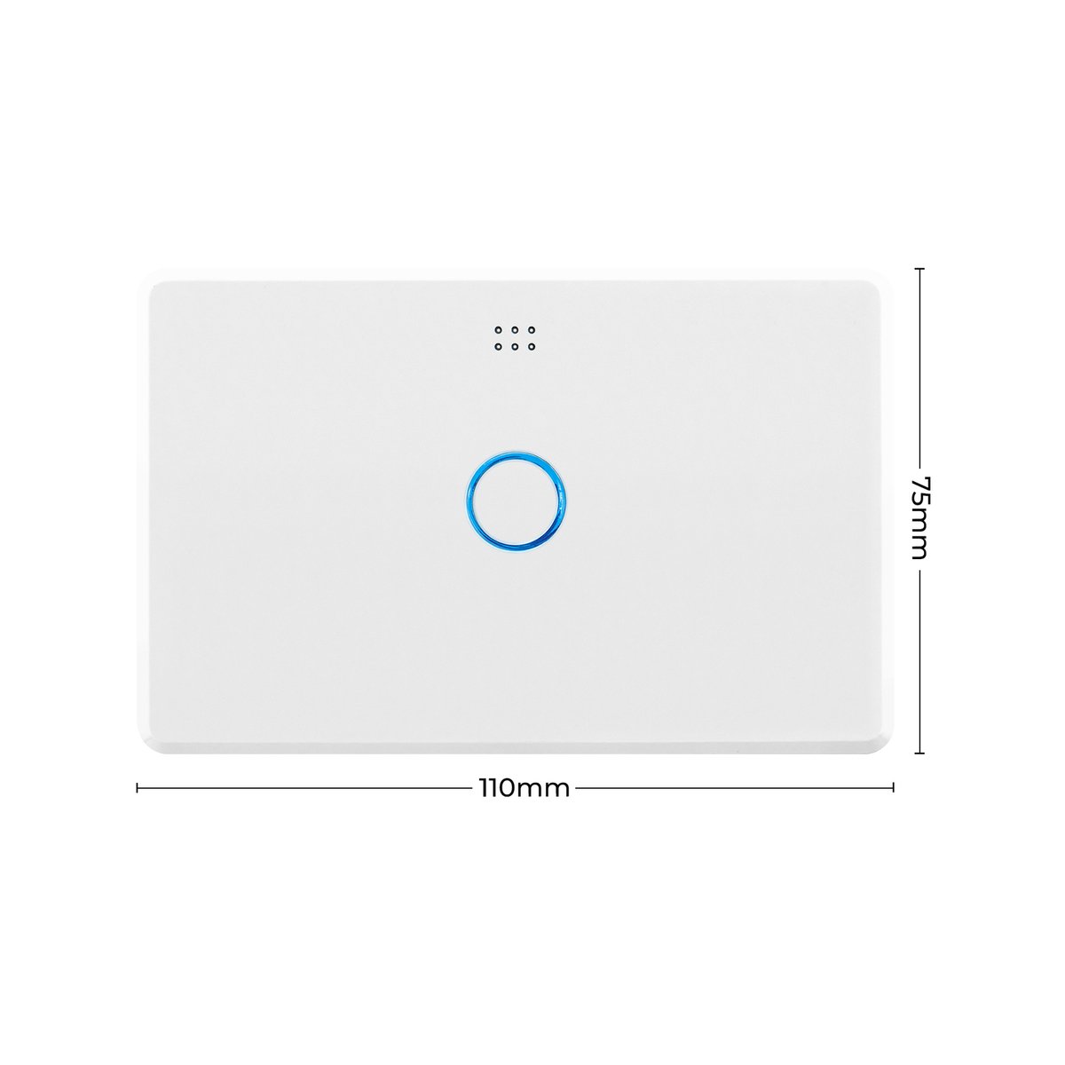 Deta Smart Light Switch - 40mm x 90mm - Polycarbonate - Touch Activated - SuperSaverAU - view 5