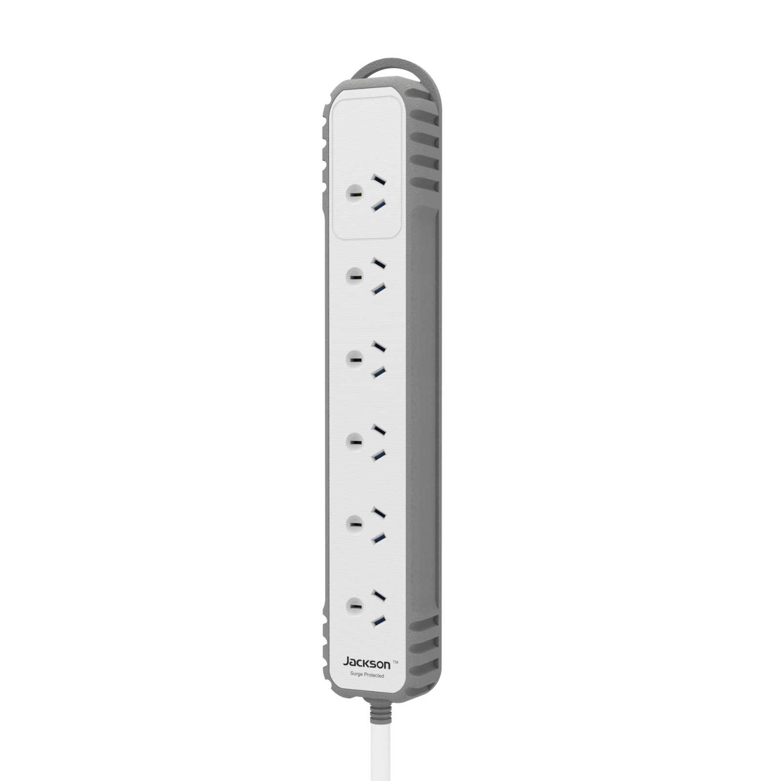 Jackson Rugged Home 6 Outlet Powerboard with 175J Surge & Side Entry Plug, 240V 10A