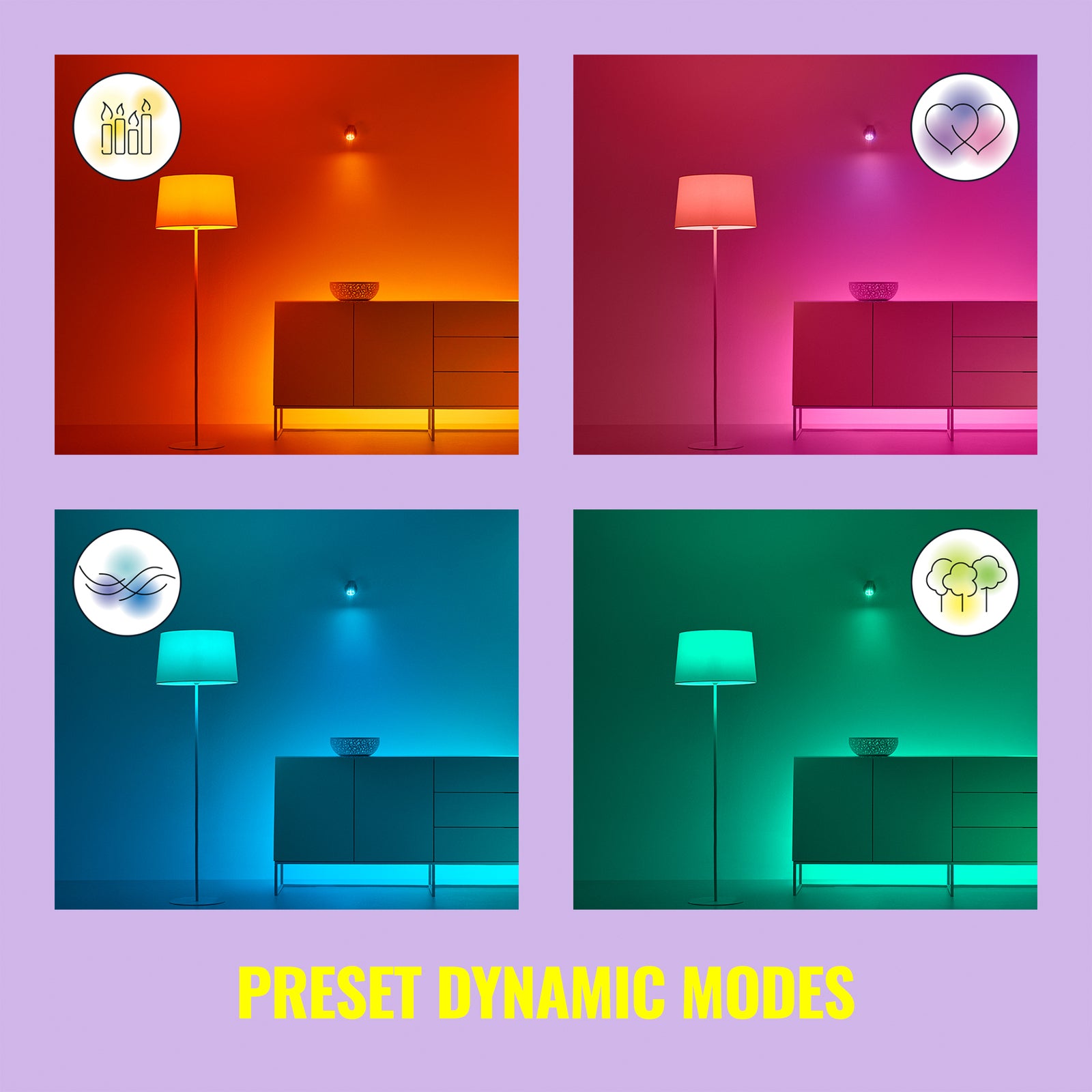 WiZ A60 B22 LED 810lm Colour 8W Smart Globe