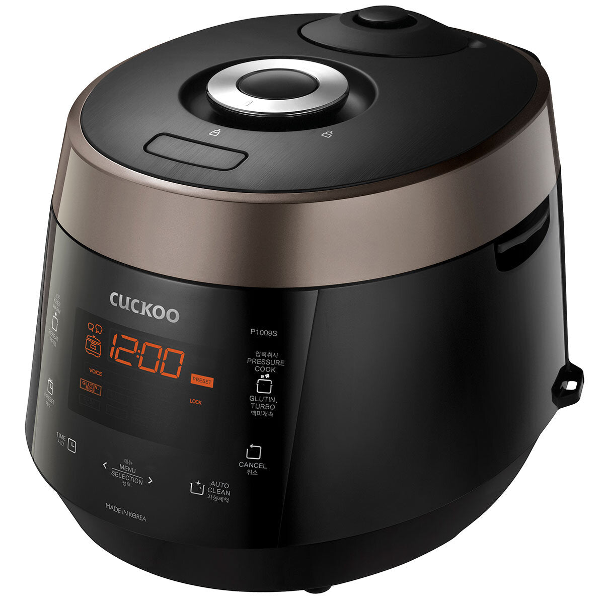 Cuckoo HP Electric Pressure Rice Cooker/Warmer Brown 1.8L -10 Cups Large Capacity - SuperSaverAU - view 2