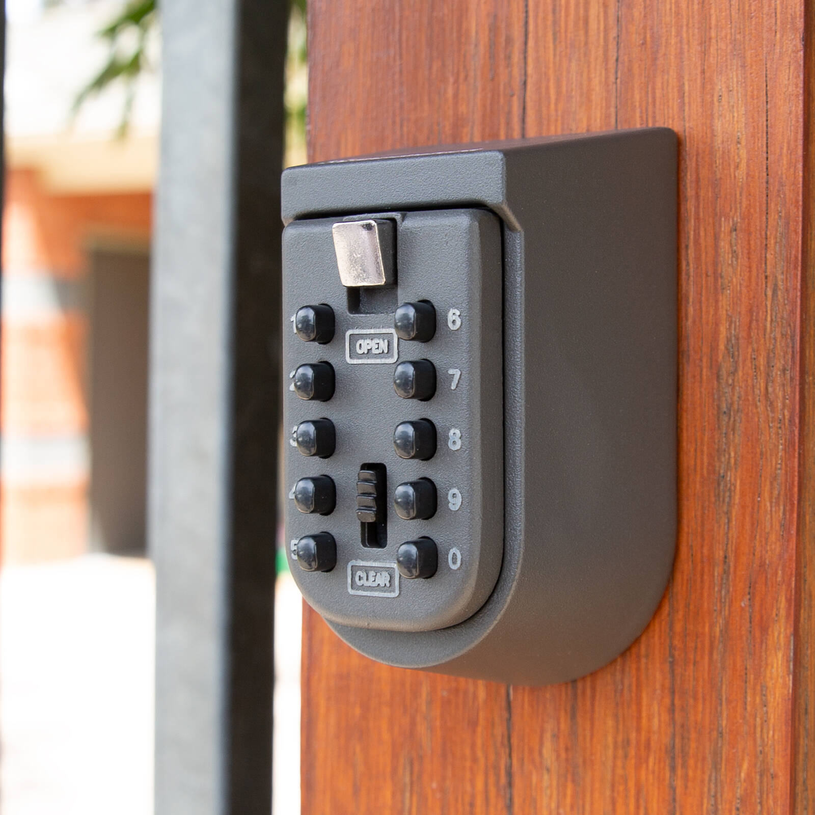 Sandleford 105 x 65 x 55mm Black Steel Wall Mounted Key Storage Safe