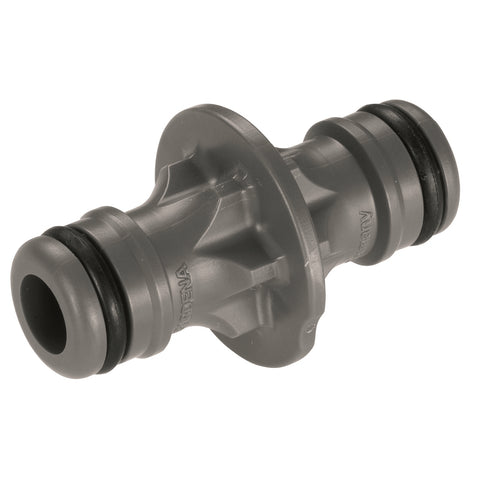 GARDENA 13mm Hose Coupling - High Grade Plastic, Quick Click, Outdoor