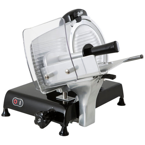Berkel Black Food Slicer 250mm Blade 190W Red Line Manual BKL-RL250
