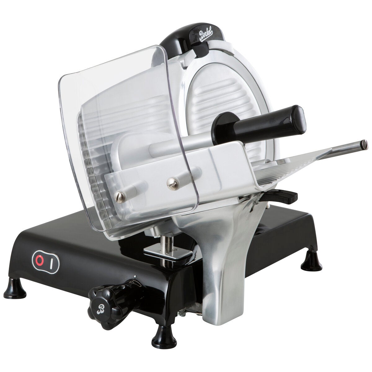 Berkel Black Food Slicer 250mm Blade 190W Red Line Manual BKL-RL250