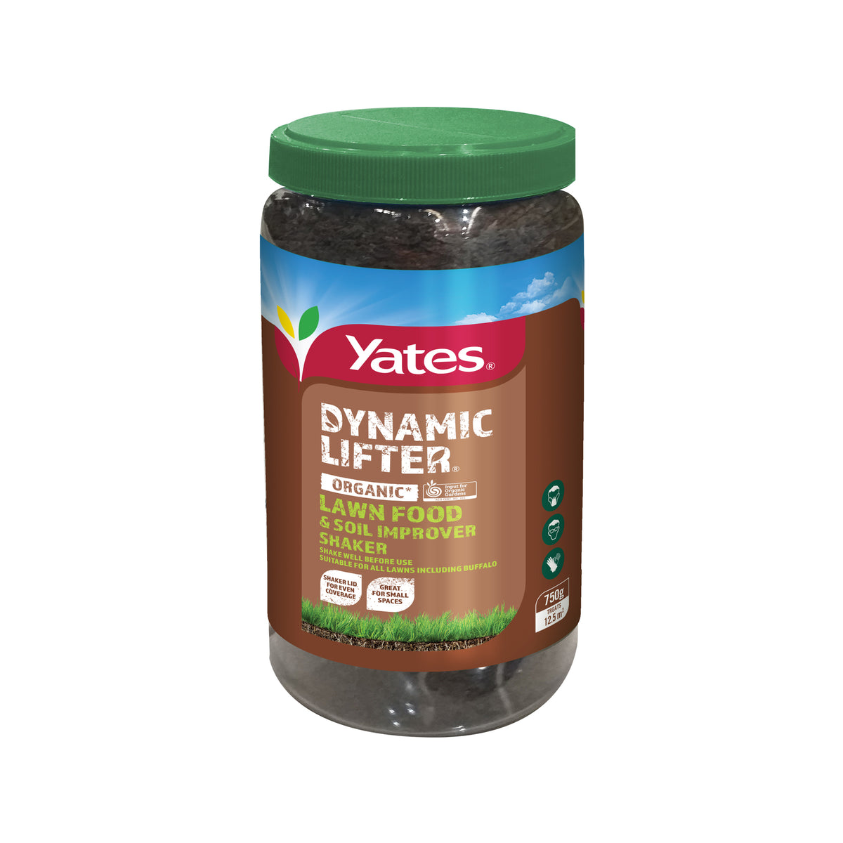 Yates 750g Dynamic Lifter Lawn Food Shaker All Seasons